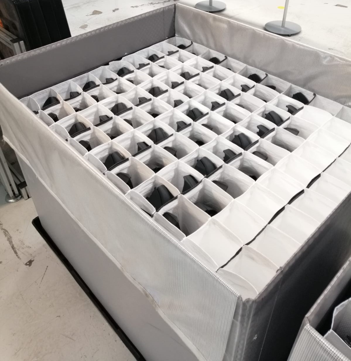Packaging riutilizzabile per box pallet